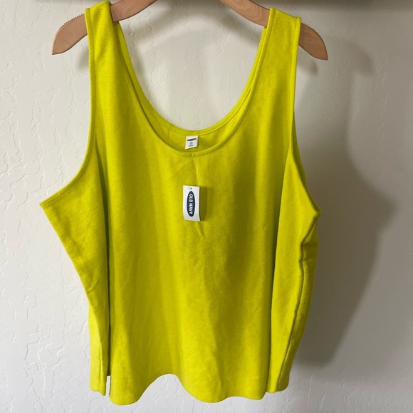 Old Navy| Lime Green Neon Tank Top, Size XXL Tall•••NWT! - Picture 1 of 8